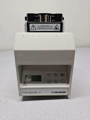 Gilson Minipuls 3 Peristaltic Pump, 120V, 0.3-220 mL/min flow rate-cover