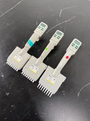 Rainin EDP3-Plus Multichannel Electronic Pipettes, Set of 3 with Tip Ejectors, 3 of 4