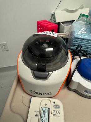 Corning Mini Benchtop Centrifuge Model 6770 with Clear Dome Lid-cover
