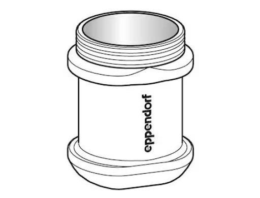 Eppendorf 1 x 250ml Flat/175-225ml Conical Adapters, Cat. # 5804787005-cover