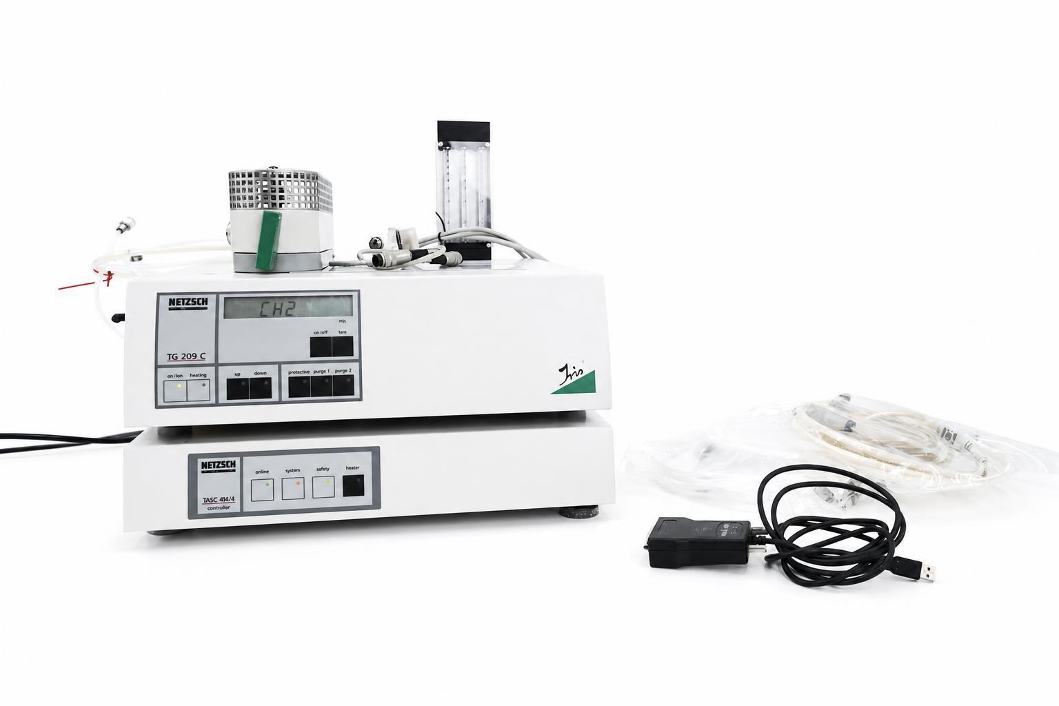 Netzsch TG 209 G Iris Thermogravimetric Analyzer with TASC 414/4 Controller, Incomplete for Parts