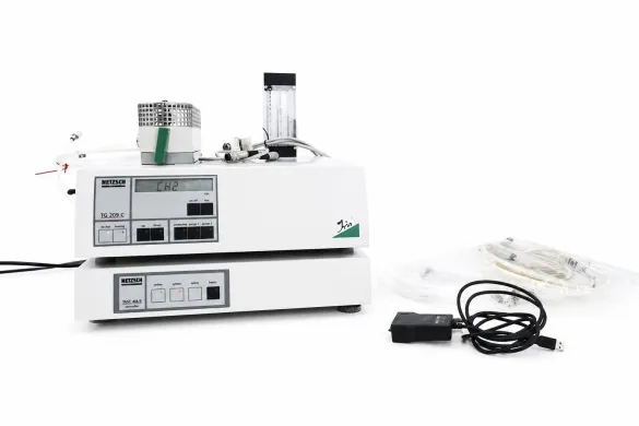 Netzsch TG 209 G Iris Thermogravimetric Analyzer with TASC 414/4 Controller, Incomplete for Parts