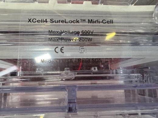 Invitrogen XCell4 Surelock Midi Gel Electrophoresis Units, Set of 4-cover