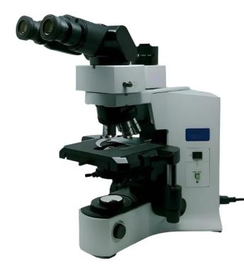Olympus BX41 Microscope with U-TRU Camera Port and Tilting Head for Forensic Pathology-cover