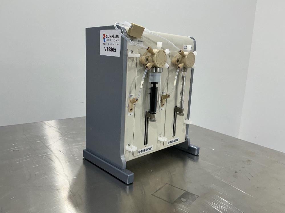 Gilson 406 Dual Syringe Pump for Precise Fluid Delivery in Laboratory Applications