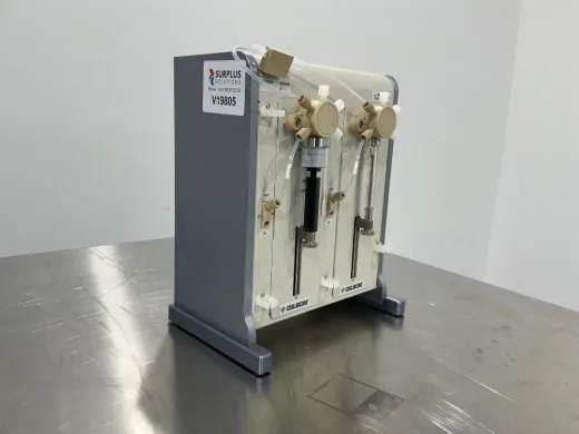 Gilson 406 Dual Syringe Pump for Precise Fluid Delivery in Laboratory Applications