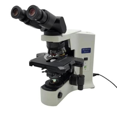 Olympus Microscope BX41 with Plan Apochromat Objectives and Tilting Binocular Head-cover