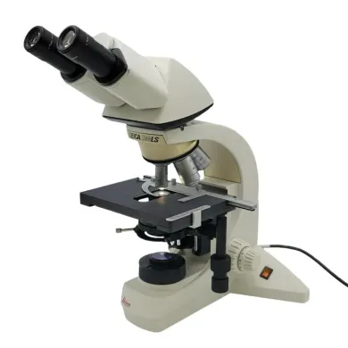 Leica DMLS Compound Microscope with 10x, 20x, 40x N Plan Objectives and Binocular Head