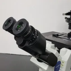 Olympus IX71 Inverted Microscope with Fluorite Objectives, Phase Contrast, and Fluorescence, 2 of 8