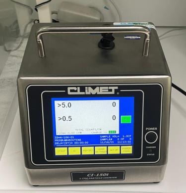 Climet CI-150t-01 1 CFM Airborne Particle Counter for Cleanroom Monitoring-cover
