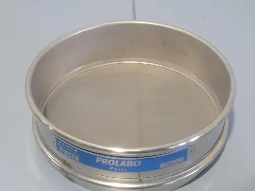 PROLABO Stainless Steel Test Sieve 200x50mm with 40 µm Mesh Aperture