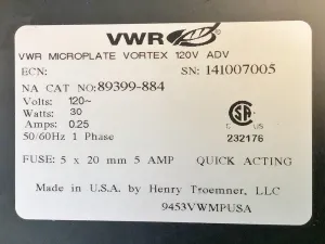 VWR Plate Vortexer Digital Microplate Mixer for 96- and 384-Well Plates, 14 of 14
