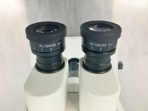 Stereo Zoom Microscope with Binocular Head and Manual Zoom Control for Upright Sample Observation, 7 of 9