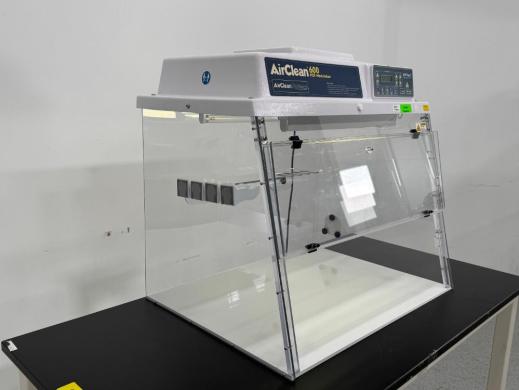 AirClean 600 PCR Workstation AC632DBC with UV Light and HEPA Filtration-cover