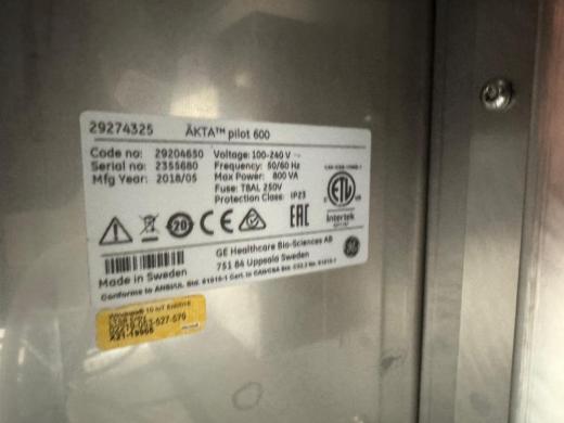 GE AKTA pilot 600 Pilot-Scale Liquid Chromatography System for Bioprocessing-cover