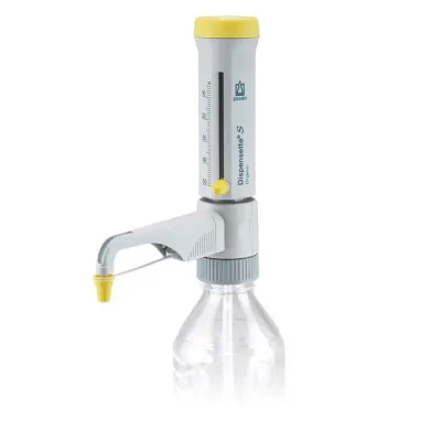 BrandTech Scientific Dispensette S Organic Analog Bottletop Dispenser, 5 to 50mL