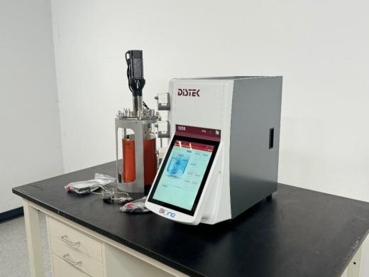 Distek 1250 Benchtop Bioreactor System with Touchscreen Control and 5L Glass Vessel-cover