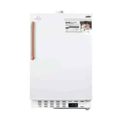 Summit Appliance ALFZ36LMCTBC 20" Wide Built-In MOMCUBE All-Freezer for Breast Milk Storage