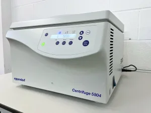 Eppendorf 5804 Benchtop Centrifuge with A-4-44 Swing Bucket Rotor, 5,000 rpm, 2 of 14