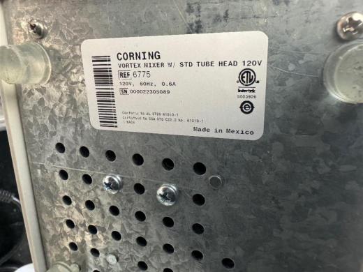Corning LSE 6775 Benchtop Vortex Mixer with Standard Tube Head-cover