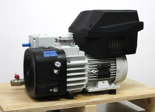 Leybold Sogevac SV65BIFC Compact Rotary Vane Vacuum Pump with Integrated Pressure Gain