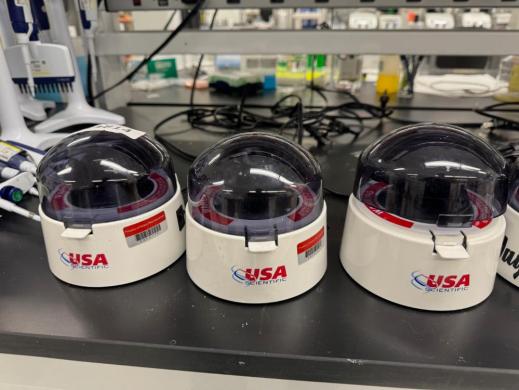 USA Scientific IR Mini Micro Centrifuge with 6,000 RPM Max Speed-cover