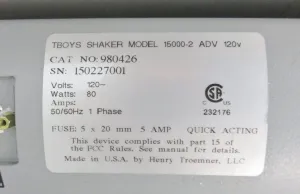 Talboys Advanced Digital Benchtop Orbital Shaker Model 15000 with Brushless DC Motor, 10 of 10