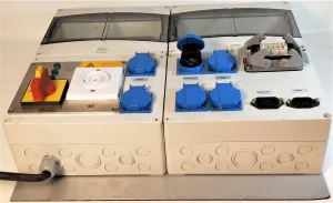 Eaton (Moeller) xPole Electrical Socket Box with Horst HGR4L Heating Mantle for Lab Distillation, 10 of 14