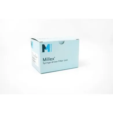Millipore SLHP033NS Millex-HP 0.45 µm 33 mm PES Syringe Filter, Non-Sterile, Pack of 50