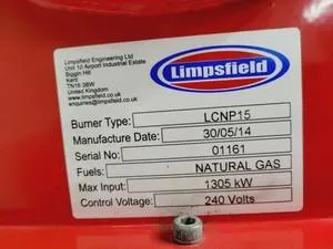 Limpsfield LCNP15 Natural Gas Burner with Autoflame System, 10 of 17