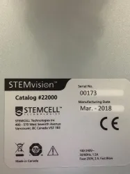 Stemcell STEMvision Automated Colony Counter for Microbial and Cell Culture Analysis, 3 of 3