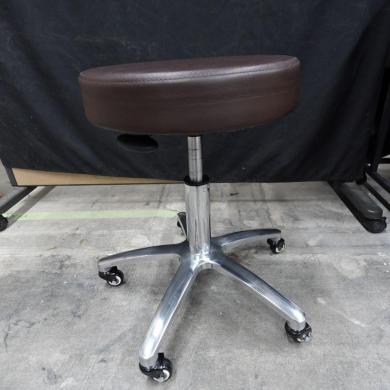 Model 5325 Laboratory Stool Brown with 34cm Diameter Seat-cover