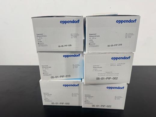 Eppendorf Research Plus Single Channel Pipettes Set of 6, Variable Volume-cover