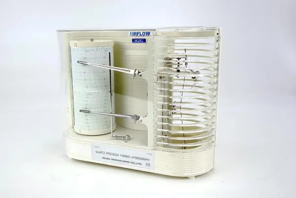 Isuzu Quartz Precision Thermo-Hygrograph