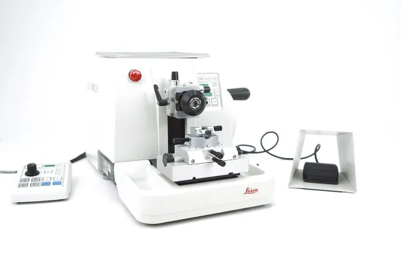 Leica RM2265 Automatic Rotary Microtome with GD Round Knife Holder