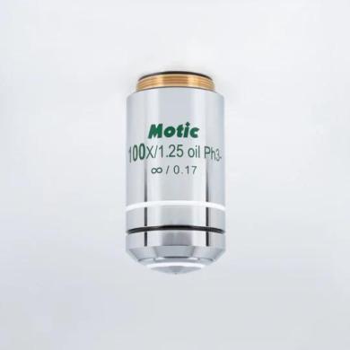MOTIC CCIS Plan Achromatic Phase Contrast Objective EC-H PL Ph 100X/1.25/S-Oil (WD=0.15mm)-cover