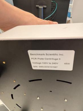 Benchmark Scientific PCR Plate Centrifuge I|-cover