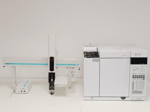 Agilent 7890A Gas Chromatograph System with CTC Analytics GCPAL Autosampler-cover