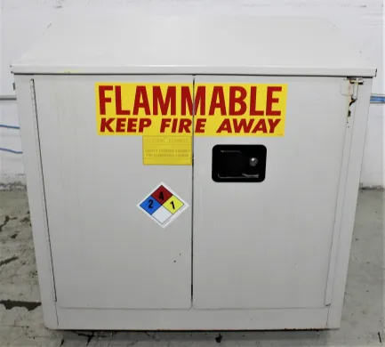 Securall A131 30-Gallon Self-Latching Flammable Storage Cabinet with 2 Doors