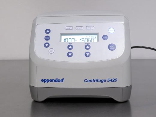 Eppendorf 5420 Benchtop Microcentrifuge with FA-24x2 Fixed Angle Rotor-cover