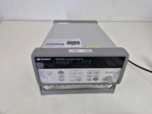 Agilent 34970A Data Logger Switch Unit with 6½-Digit DMM and Modular Interface