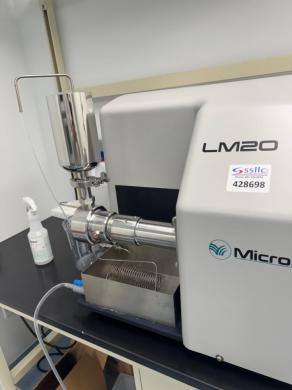 Microfluidics LM20 High-Pressure Microfluidizer with Touchscreen Control-cover