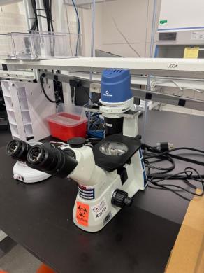 Accu-Scope EXI-310 Inverted Microscope with LED Illumination and Mechanical Stage-cover