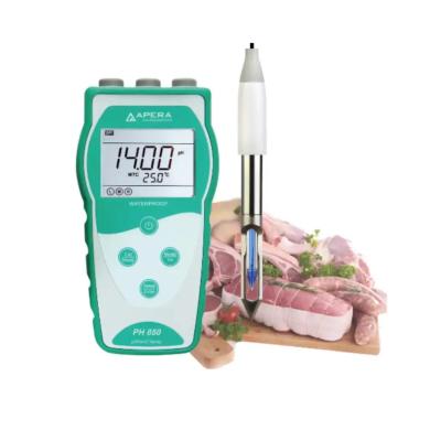 Apera PH850-MT Portable Meat pH Meter Kit with LabSen 763 Blade Spear Electrode-cover