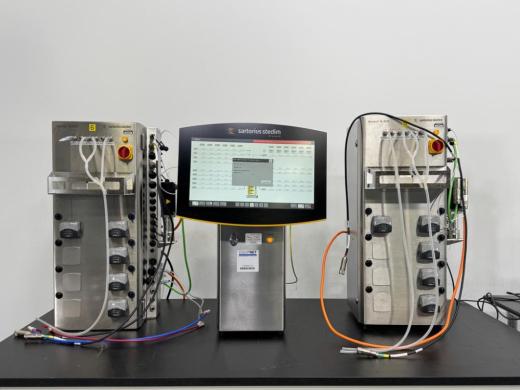Sartorius Stedim Biostat B-DCU Bioreactor System with Integrated Control Units and BioPAT DCU Tower-cover