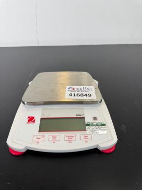 OHAUS Scout SPX2201 Digital Benchtop Precision Balance with Stainless Steel Pan-cover