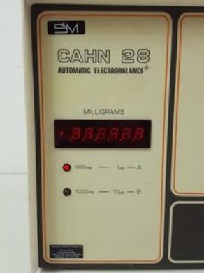 S&M CAHN 28 Automatic Electro Microbalance Model 10028E Lab-cover