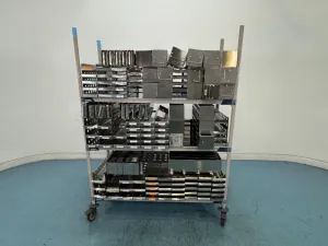 Stainless Steel Freezer Racks for Laboratory Sample Storage and Organization, 3 of 3