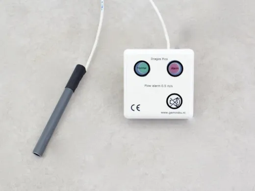 Dragos Pico Flow Alarm for Air Velocity Monitoring