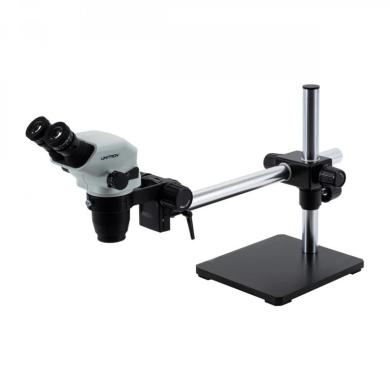 Unitron Z645 Zoom Stereo Microscope on Boom Stand for Industrial Inspection-cover